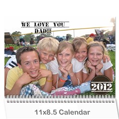 layne 2012 - Wall Calendar 11  x 8.5  (12-Months)