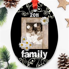 Family 2024 oval ornament - Ornament (Oval)