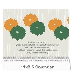 2012 Calendar - Wall Calendar 11  x 8.5  (12-Months)