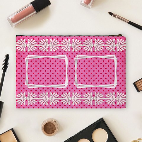 Little Lady (large) Cosmetic Bag By Deborah Back