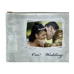 Our Wedding (XL) Cosmetic Bag - Cosmetic Bag (XL)