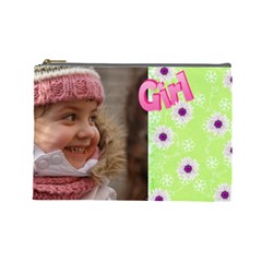 Girl (Large) Cosmetic Bag (7 styles) - Cosmetic Bag (Large)