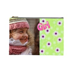 Girl (Large) Cosmetic Bag (7 styles) - Cosmetic Bag (Large)