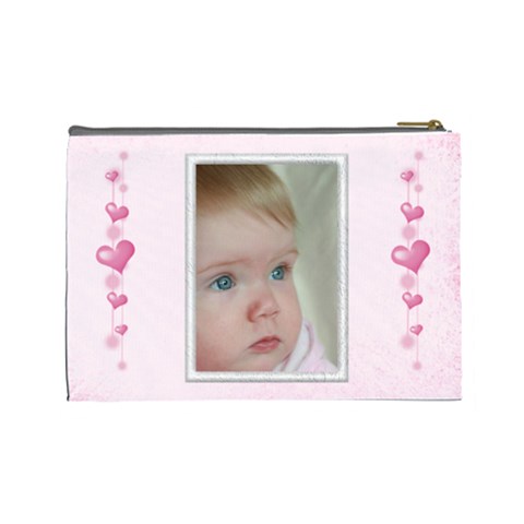 You Take My Heart (large) Cosmetic Bag By Deborah Back