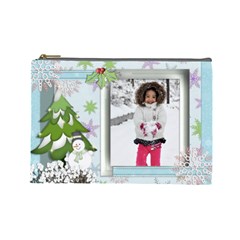 cosmetic bag large - winter/christmas (7 styles) - Cosmetic Bag (Large)