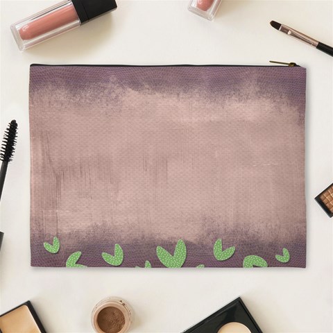 His & Hers Extra Large Cosmetic Bag By Catvinnat Back