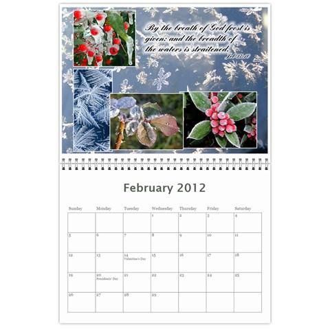 Gift Calendar 2011 By Mary Stephens Feb 2012