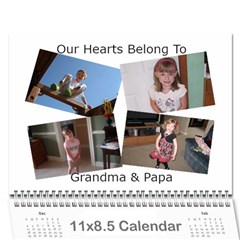 Mom  - Wall Calendar 11  x 8.5  (12-Months)