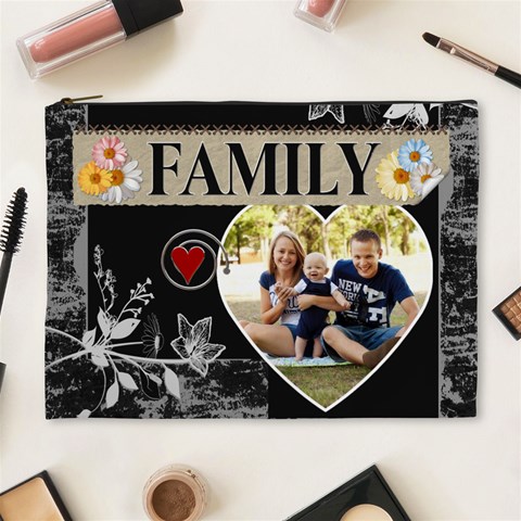 Family Xl Cosmetic Bag By Lil Front