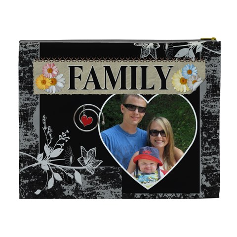Family Xl Cosmetic Bag By Lil Back