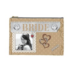 Bride Large Cosmetic Bag (7 styles) - Cosmetic Bag (Large)