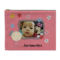 XL Cosmetic Bag: Cute Kid - Cosmetic Bag (XL)
