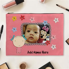 XL Cosmetic Bag: Cute Kid (7 styles) - Cosmetic Bag (XL)