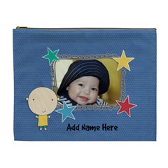 XL Cosmetic Bag: Cute Kid Boy - Cosmetic Bag (XL)