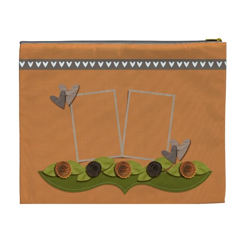 Xl Cosmetic Bag: Our Family By Jennyl Back