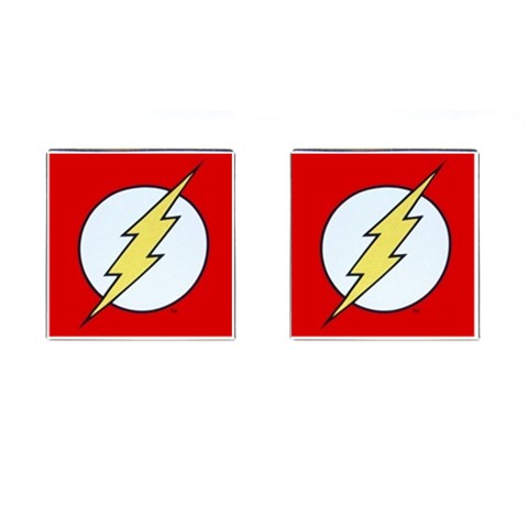 J, Cufflinks Square By Diana P Front(Pair)