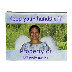 Hands off XL Cosmetic bag (7 styles) - Cosmetic Bag (XL) Hands off XL Cosmetic bag (7 styles) - Cosmetic Bag (XL)