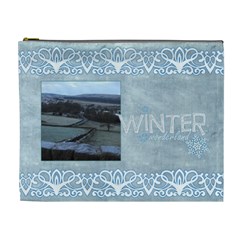 Winter Wonderland Extra Large Cosmetic Bag - Cosmetic Bag (XL)