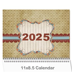 calandar 2024 - Wall Calendar 11  x 8.5  (12-Months)