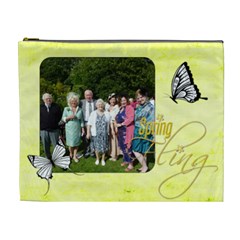Spring Fling Extra large Cosmetic Bag - Cosmetic Bag (XL)