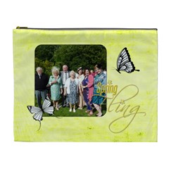 Spring Fling Extra large Cosmetic Bag (7 styles) - Cosmetic Bag (XL)