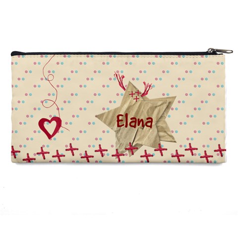 Elana2 Pencil Case By Kdesigns Back