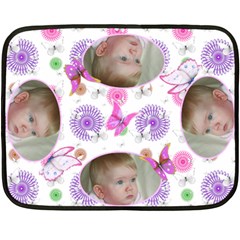 Baby butterfly Mini Fleece - Fleece Blanket (Mini)