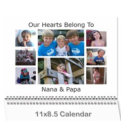 Mom  - Wall Calendar 11  x 8.5  (12-Months)