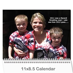 Calendar Mom D 2012 - Wall Calendar 11  x 8.5  (12-Months)