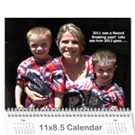 Calendar Mom D 2012 - Wall Calendar 11  x 8.5  (12-Months)