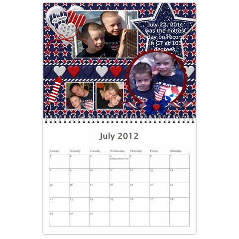 Calendar Mom D 2012 By Andrea Jul 2012