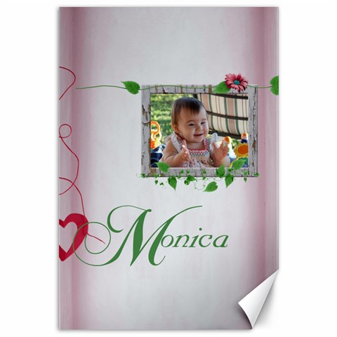 Flirty Canvas18x12 By Kdesigns 11.88 x17.36  Canvas - 1