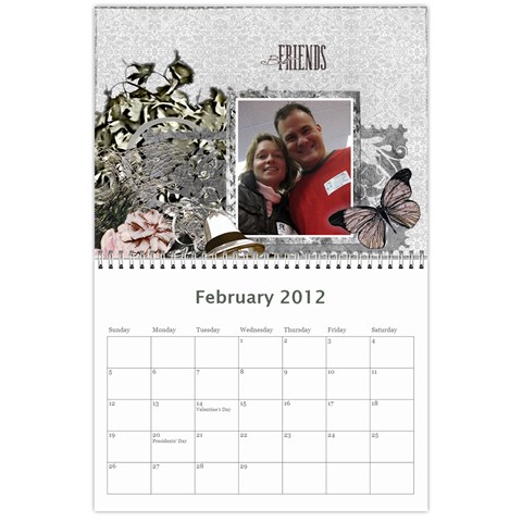 Calendar 2012 By Marion Gates Feb 2012