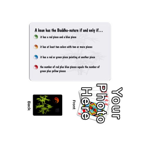 Zendo Mini Cards By Melody Front - Spade3