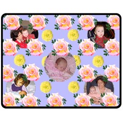 Rose medium blanket - Fleece Blanket (Medium)