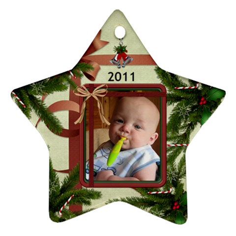 2011  Christmas Ornament By Lil Front