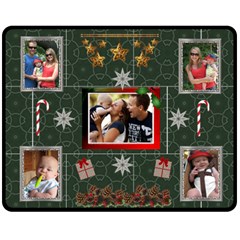 Christmas Memories Medium Fleece Blanket - Fleece Blanket (Medium)