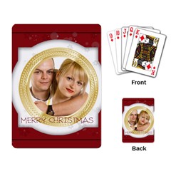 xmas - Playing Cards Single Design (Rectangle) xmas - Playing Cards Single Design (Rectangle)