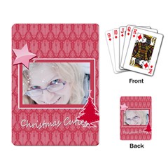 xmas - Playing Cards Single Design (Rectangle) xmas - Playing Cards Single Design (Rectangle)