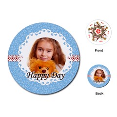 happy day - Playing Cards Single Design (Round) happy day - Playing Cards Single Design (Round)