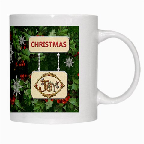 Christmas Joy Mug By Lil Right
