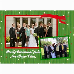 christmas card - 5  x 7  Photo Cards