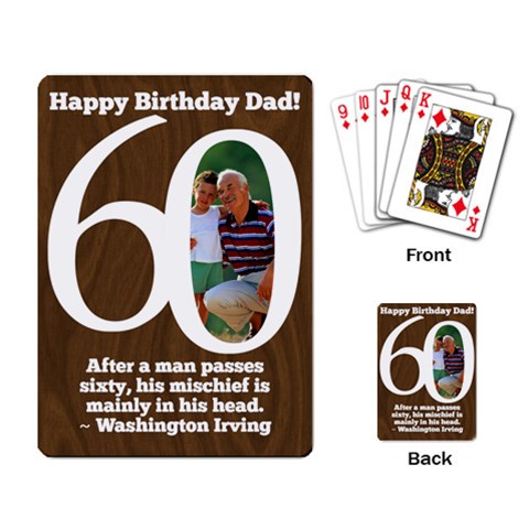 Birthday/dad/60 Back