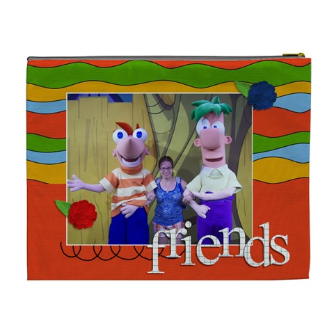 Cosmetic Bag Andrya By Kathy Cheever Back