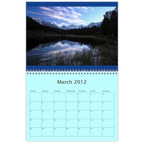 Calendar Yosemite 2012 12 Month By Karl Bralich Mar 2012
