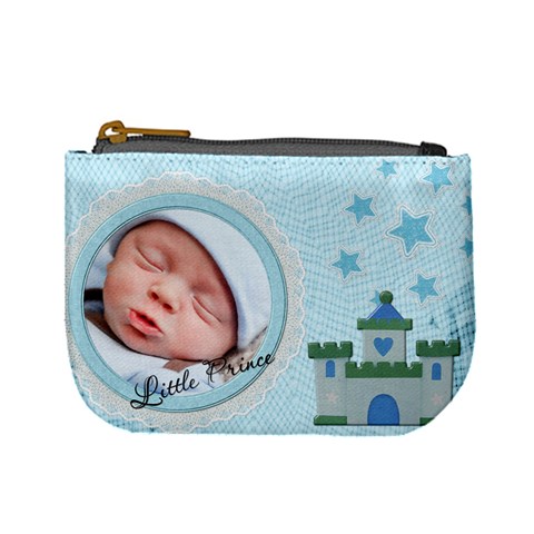 Little Prince Mini Coin Purse By Lil Front