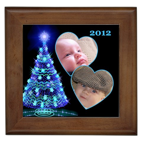 Christmas Tile 3 By Deborah Front