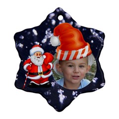 Santa - Ornament (Snowflake)