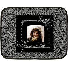 Back to Black Love Mini Fleece Blanket - Fleece Blanket (Mini)