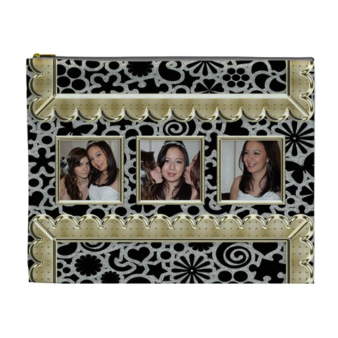 Golden Girls Extra Large Cosmetic Bag By Catvinnat Front